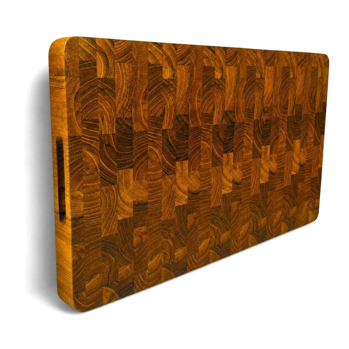 เขียงไม้สักแท้ End Grain GRAINTIQUE รุ่น CB08L